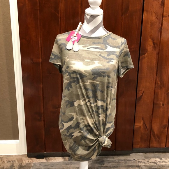 Camouflage tunic/dress can be worn as both - Picture 2 of 2